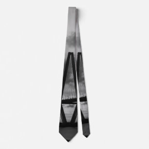 Golden Evening At Arthur Ravenel Grayscale Tie