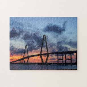 Golden Evening At Arthur Ravenel Jigsaw Puzzle