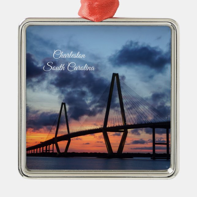 Golden Evening At Arthur Ravenel Ornament (Front)
