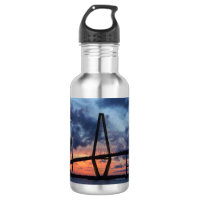 Golden Evening At Arthur Ravenel Water Bottle
