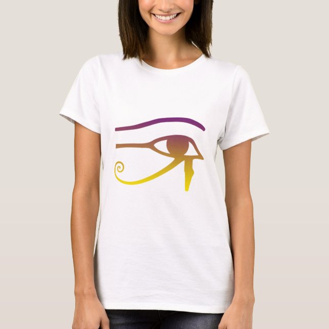 Golden Eye of Horus T-Shirt (Front)