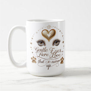 Golden Eyes, Brave Heart Mug