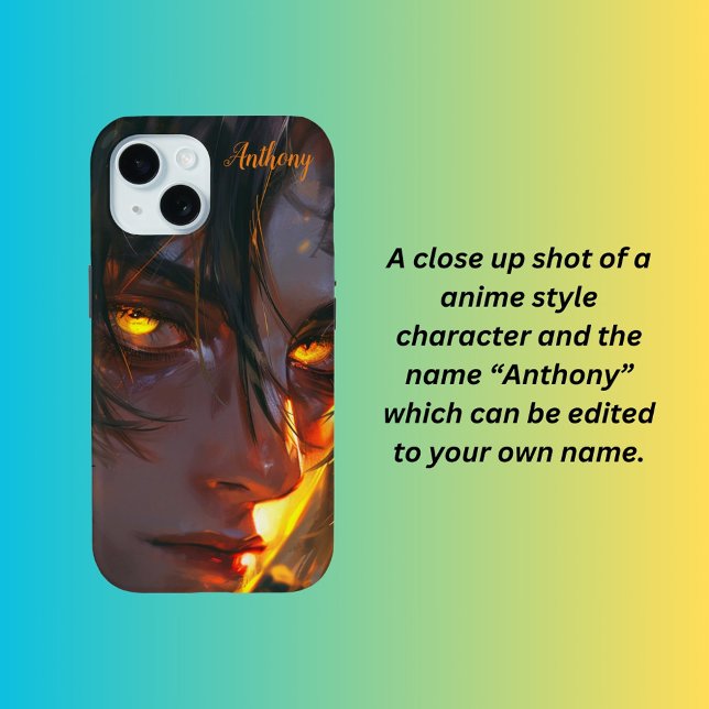 Golden eyes male  Case-Mate iPhone case (Creator Uploaded)