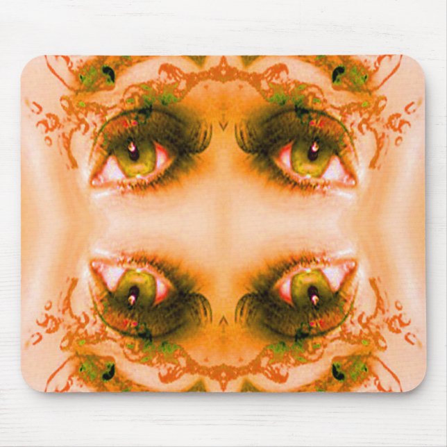 Golden Eyes Mouse Mat (Front)