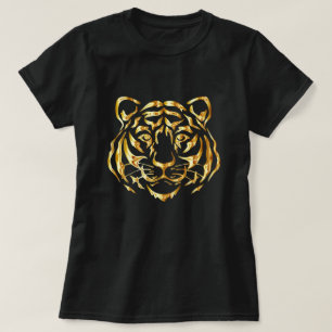 Golden Face Tiger T-Shirt