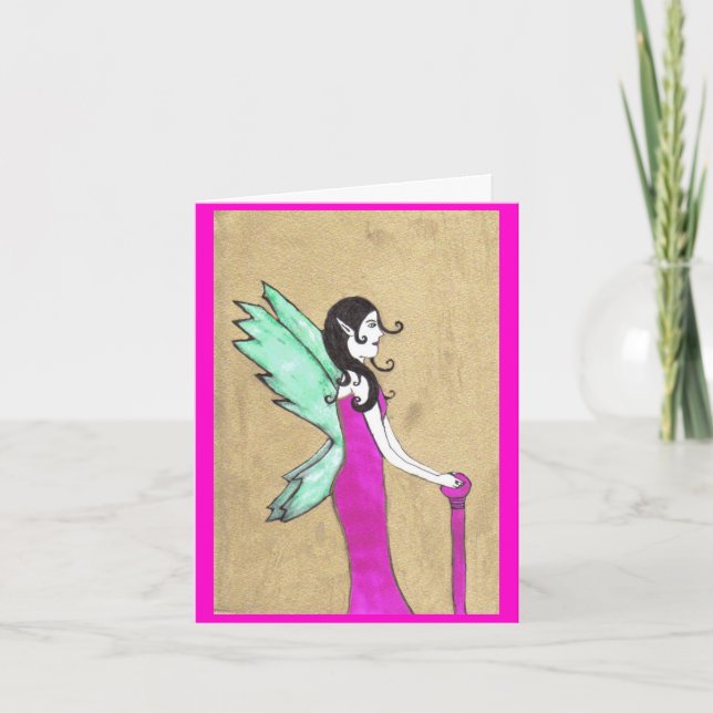 golden fairy card (Front)