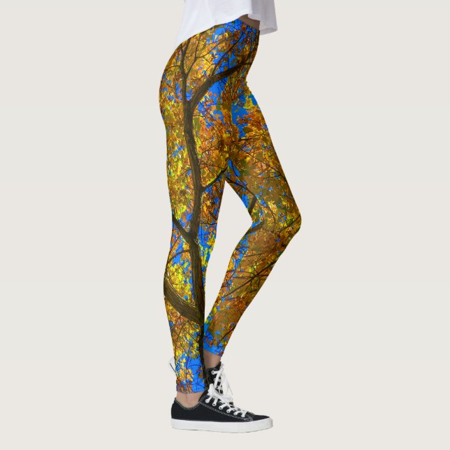 Golden Fall Leggings (Right)