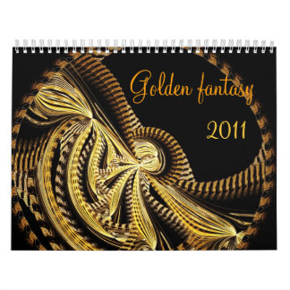 Golden fantasy, 2017 calendar