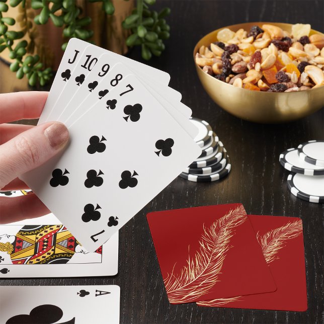 Golden Feather Playing Cards (Creator Uploaded)