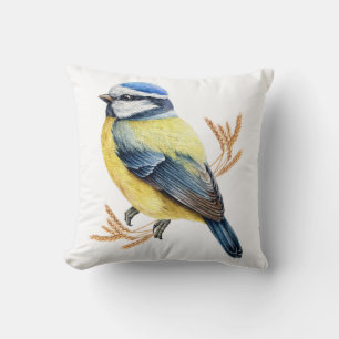 Golden Feathers Cushion
