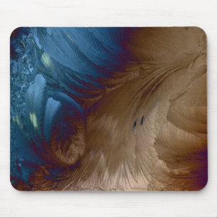 Golden Feathers Mouse Mat