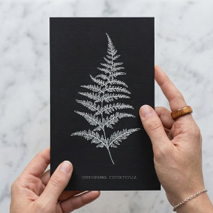 Golden Fern Frond, Gymnogramma Chrysophylla Postcard