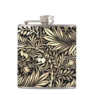 Golden Fern Hip Flask