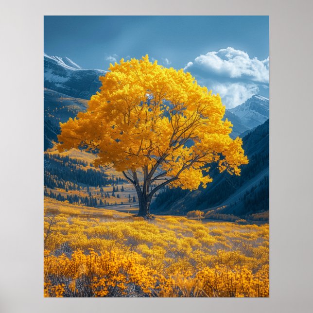 Golden Field Poster (Front)