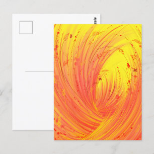 Golden Fields Enchanted Garden  Postcard