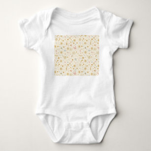 Golden Fireworks & Champagne Bubbles 2026 Baby Bodysuit