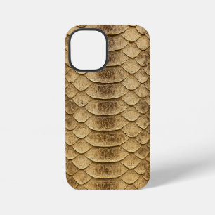 Golden Fish Scale Phone Case – Shimmering Elegance