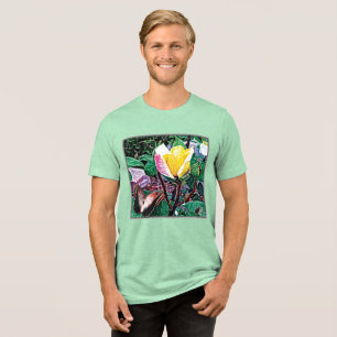Golden Flame T-Shirt Tri-Blend Shirt