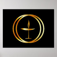 Golden Flaming Chalice