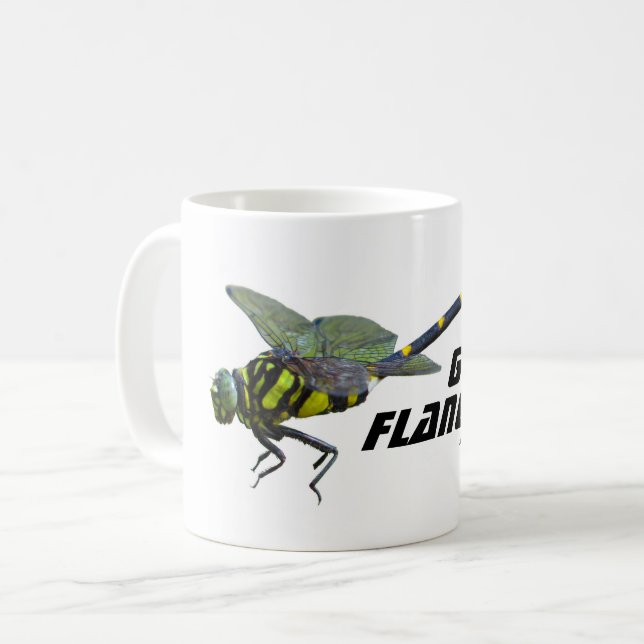 Golden Flangetail Coffee Mug (Front Left)