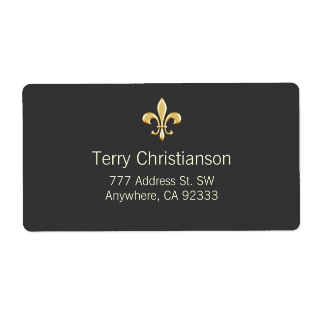 Golden Fleur De Lis (Front)