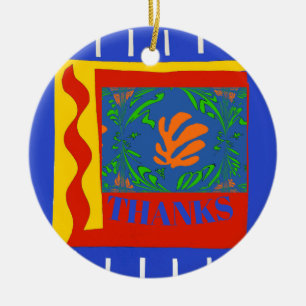 Golden Fleur De Lis, add, edit text Ceramic Tree Decoration