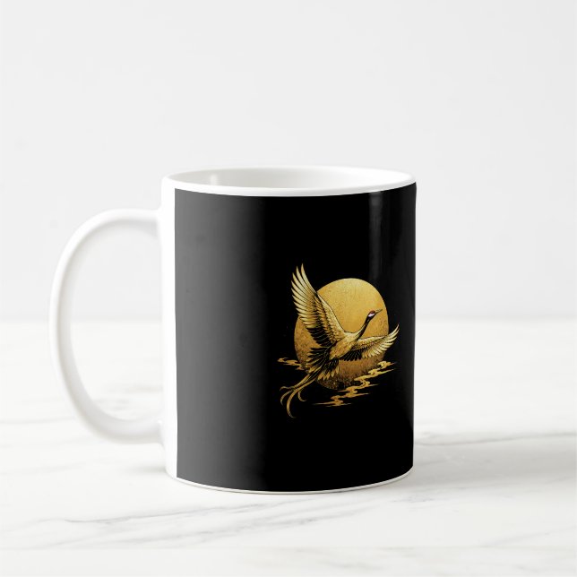 Golden Flight Coffee Mug (Left)