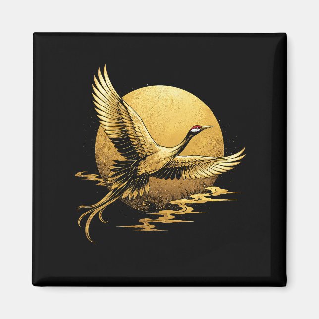 Golden Flight Magnet (Front)