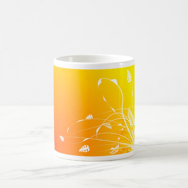 Golden Floral Coffee Mug (Creator Uploaded)