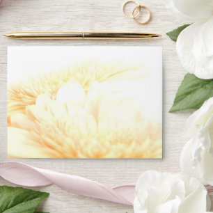 Golden Floral Envelope