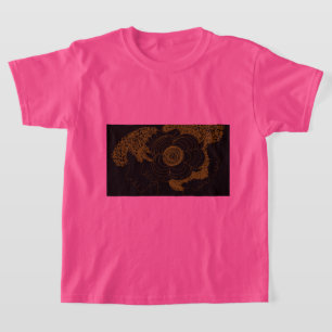 Golden Flower Women T-Shirt