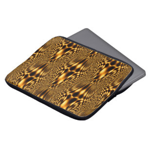 Golden Flowers...... Laptop Sleeve