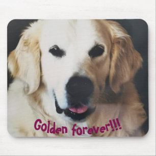 "Golden forever" Mouse Mat
