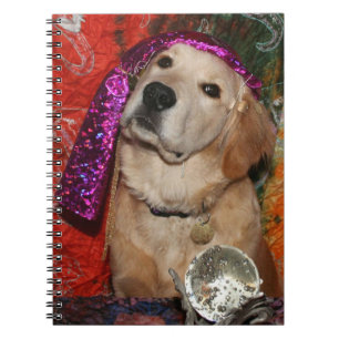 Golden Fortune Teller Notebook
