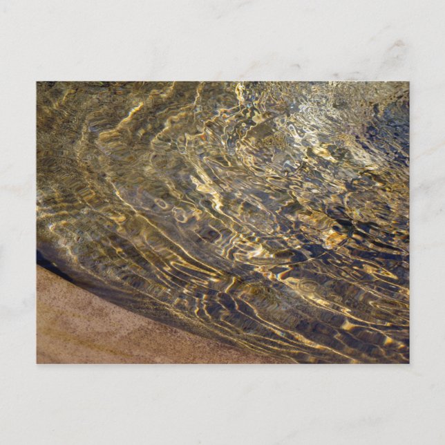 Golden Fountain Water 2 Postcard (Front)