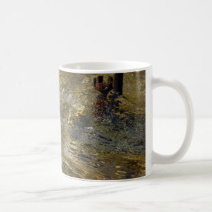 Golden Fountain Water Coffee Mug