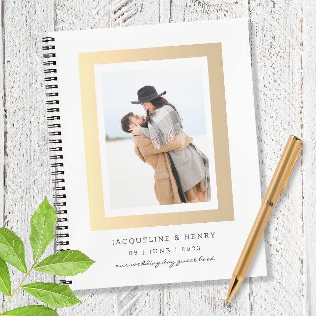 Golden Frame Photo Guest Book (Creator Uploaded)