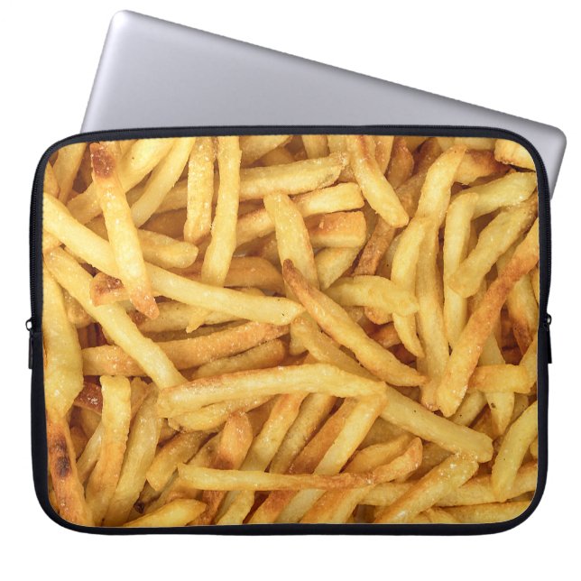 Golden French Fries  Laptop Sleeve (Front)