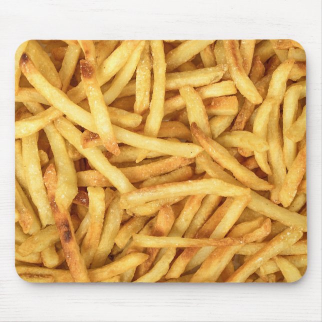 Golden French Fries Mouse Mat (Front)