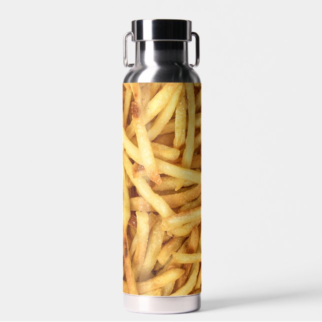 Golden French Fries  Water Bottle (Front)