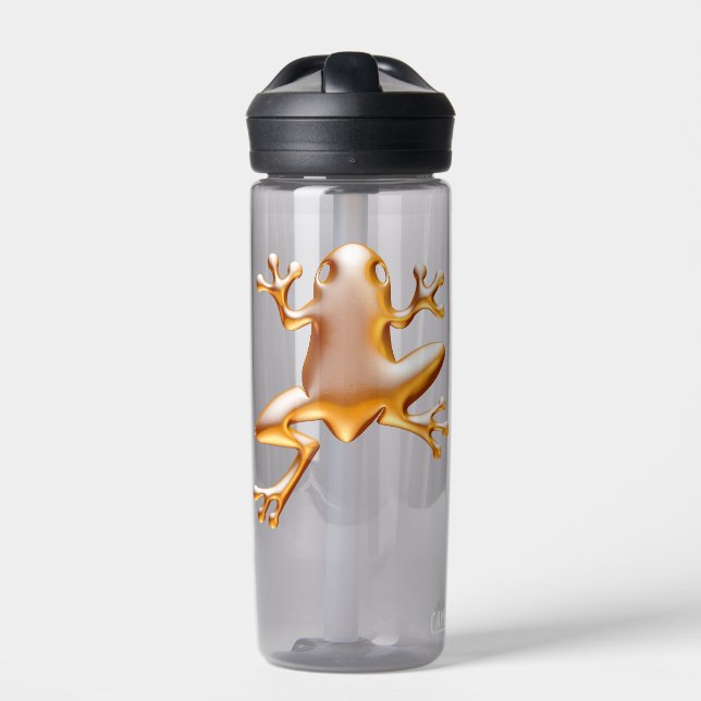 Golden Frog Water Bottle (Front)