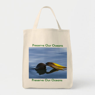 Golden Fronds, Preserve the Oceans Tote Bag