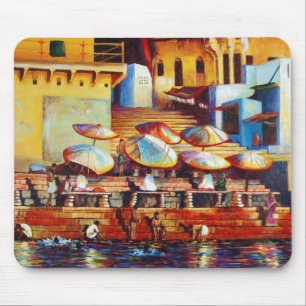 Golden Ganges Mouse Mat