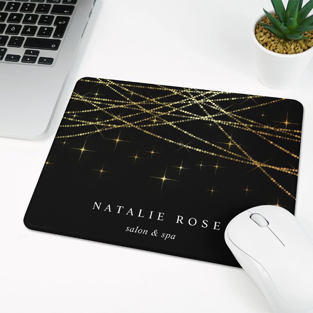 Golden Garland Personalised Mouse Mat (Creator Uploaded)