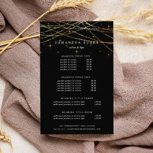 Golden Garland Pricing & Services Flyer