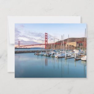 Golden Gate at the Marina at Sunrise Postcard