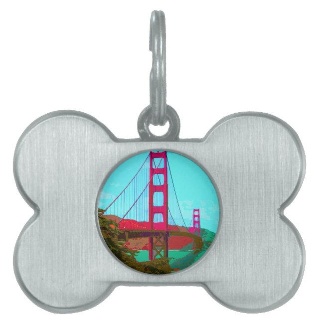 Golden_Gate_Bridge_2015_0422 Pet Tag (Front)