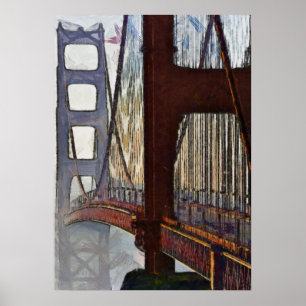 Golden Gate Bridge - 20x28 Poster