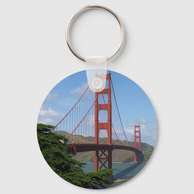 Golden Gate Bridge 2 Key Ring (Front)