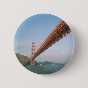 Golden Gate Bridge 6 Cm Round Badge